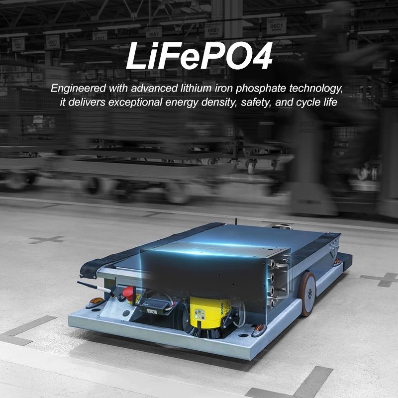 AGV LiFePO4 Battery Pack - 25.6V 57.6Ah Rechargeable Power Solution-3